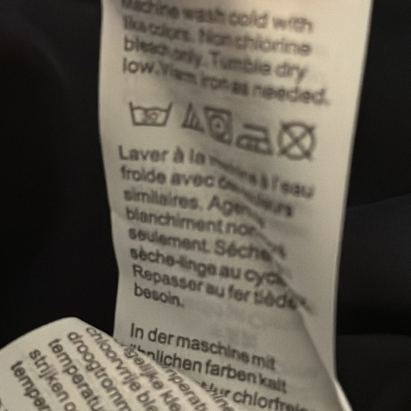 J. CREW Black White Heart Midi Mini Dress Long Sleeve Mercantile Size 8 Holiday - Picture 8 of 9